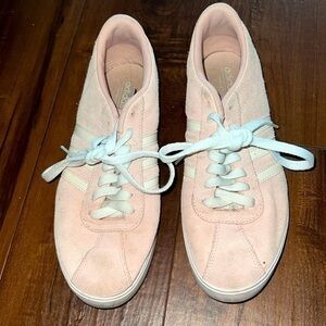 Adidas soft pink sneakers -size 8